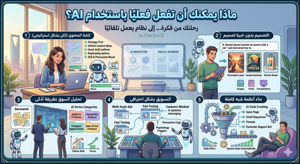 ماذا يمكنك أن تفعل فعليًا باستخدام AI؟
