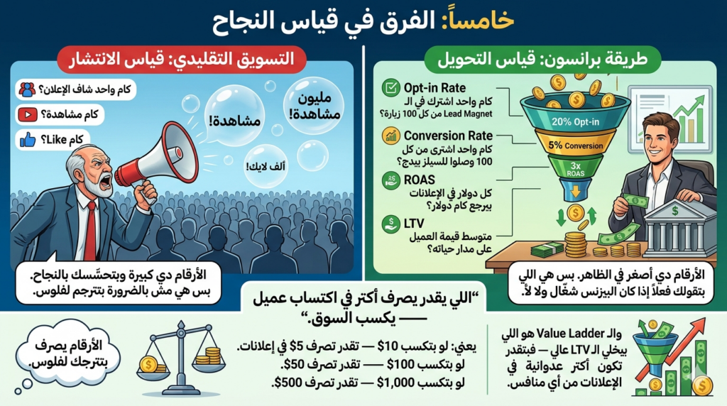 فرق بين تسويق تقليدي والحديث