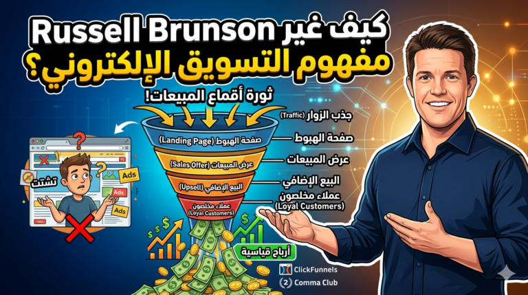 كيف غير Russell Brunson مفهوم التسويق الالكتروني؟