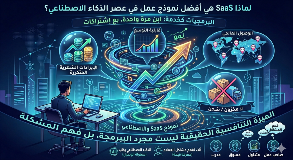 ابني بيزنس SaaS بأدوات الذكاء الاصطناعي و Vibe Coding في 2026