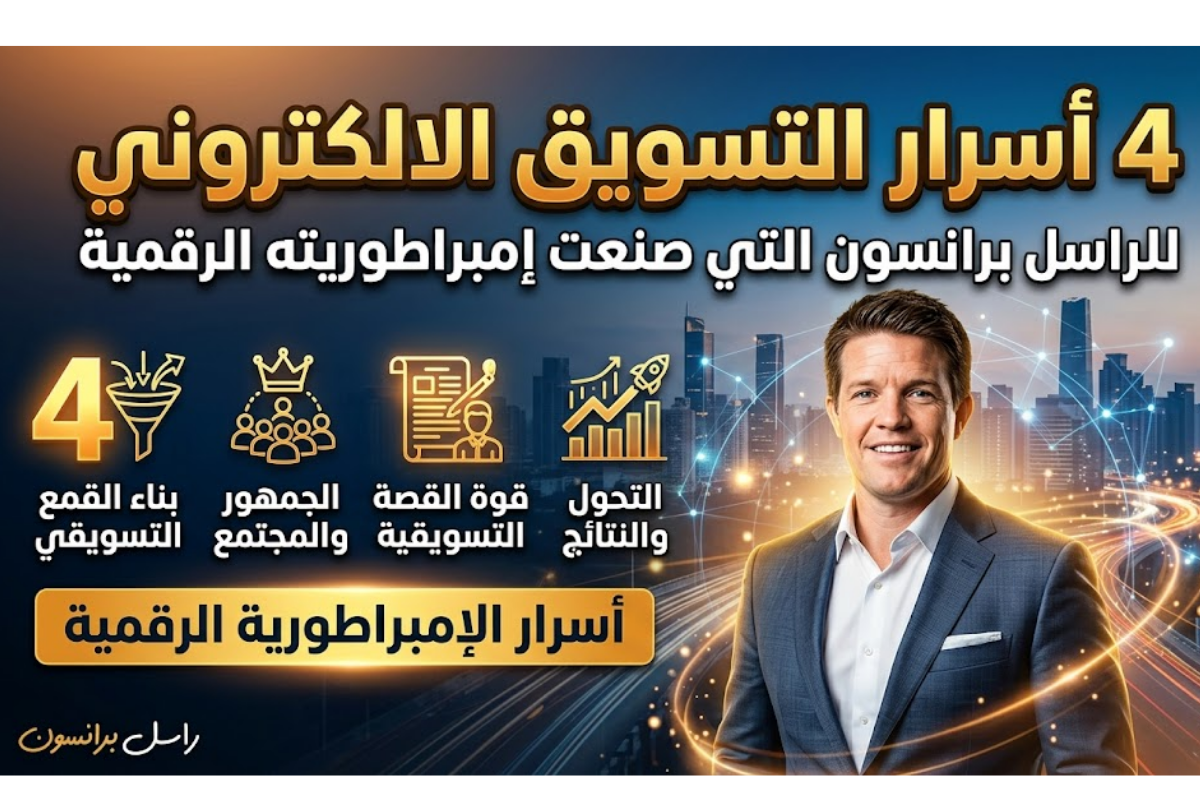 4 أسرار التسويق الالكتروني للراسل برانسون التي صنعت إمبراطوريته الرقمية