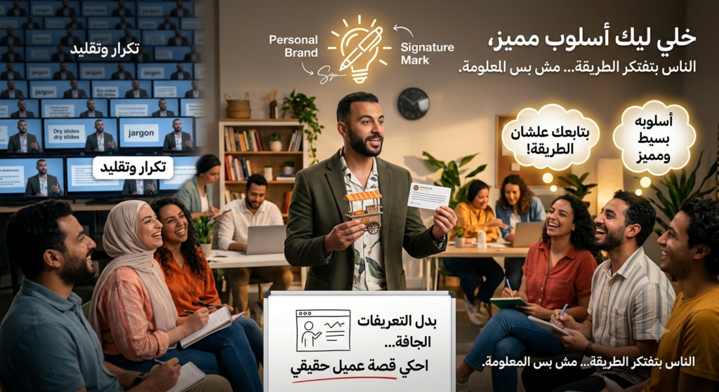 براند شخصي ناجح: 10 خطوات لبناء اسم يبيع خدماتك